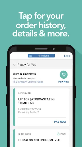 Publix Pharmacy screenshot