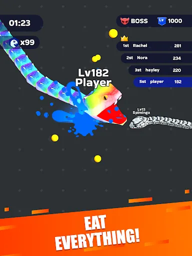 Snake Clash! screenshot