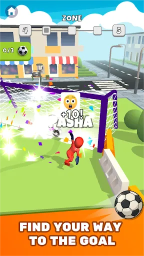 Crazy Kick! Fun Football game screenshot