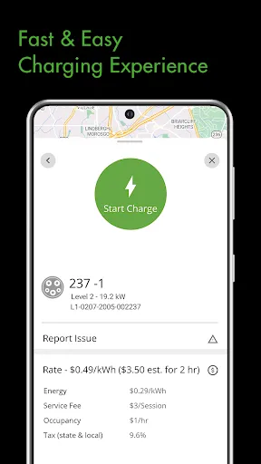 Blink Charging Mobile App screenshot