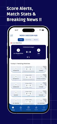 Nova Soccer Hub screenshot