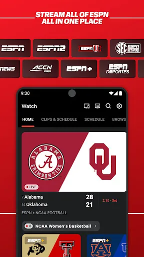 ESPN screenshot