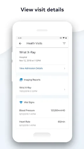 MyHealthONE screenshot