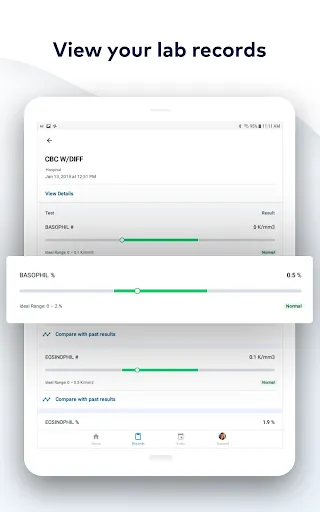 MyHealthONE screenshot