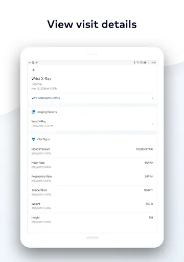 MyHealthONE screenshot