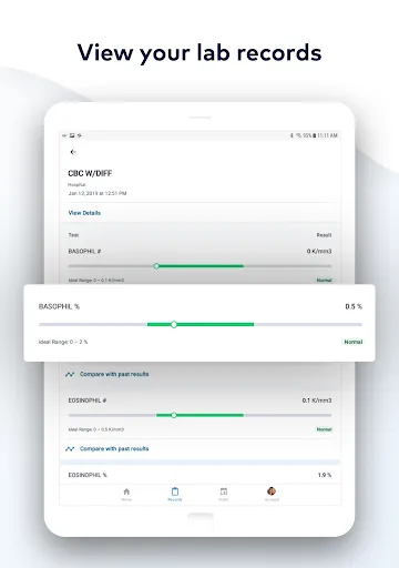 MyHealthONE screenshot