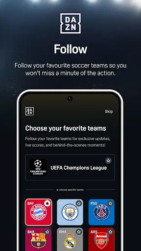 DAZN - Watch Live Sports screenshot
