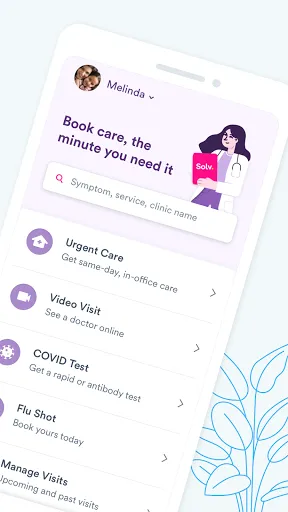 Solv: Find Quality Doctor Care screenshot
