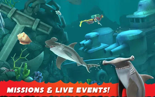 Hungry Shark Evolution screenshot