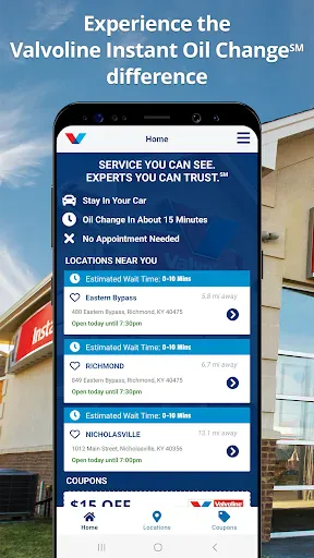 Valvoline Instant Oil Change screenshot