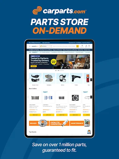 CarParts.com screenshot
