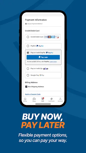 CarParts.com screenshot