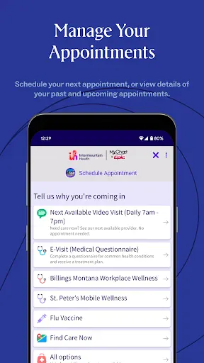 Intermountain Health screenshot