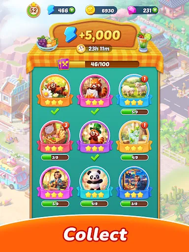 Tasty Travels: Merge Game screenshot