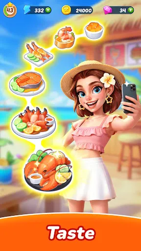 Tasty Travels: Merge Game screenshot