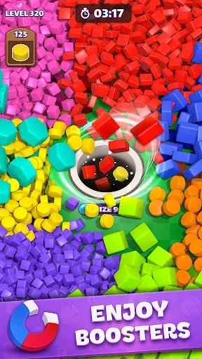 Tiles in Hole: Black Hole screenshot