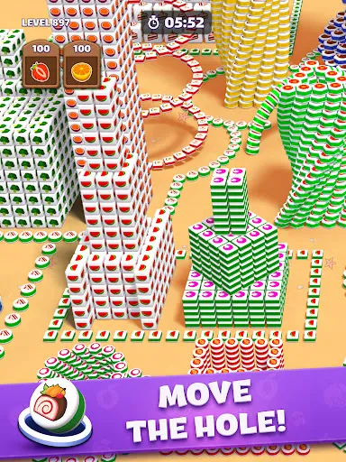 Tiles in Hole: Black Hole screenshot