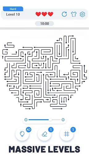 Arrow Maze-Tap Away screenshot