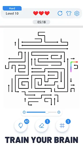 Arrow Maze-Tap Away screenshot