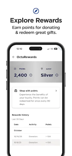 OctaApp - Donate Plasma screenshot