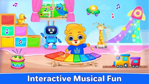 Kids Music: Piano, Xylo, Drums screenshot