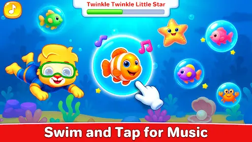 Kids Music: Piano, Xylo, Drums screenshot