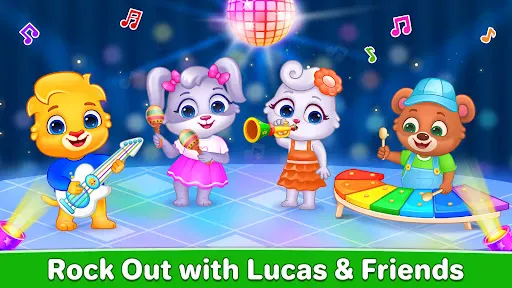Kids Music: Piano, Xylo, Drums screenshot