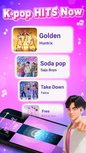 Rush Tiles: Rhythm Music Piano screenshot