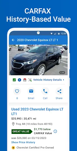 CARFAX - New & Used Cars screenshot