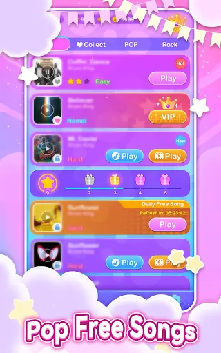 Dreameow Tiles: Rhythm Cat screenshot