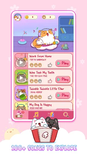 Cat Tiles: Cute Piano Game screenshot