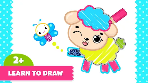Coloring for Kids: Drawing 2-6 screenshot