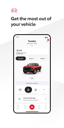 Toyota screenshot
