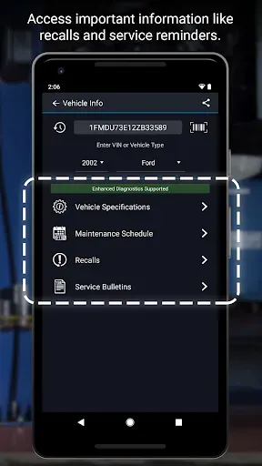 BlueDriver OBD2 Scan Tool screenshot