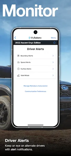 MySubaru screenshot