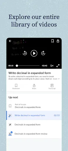Khan Academy screenshot