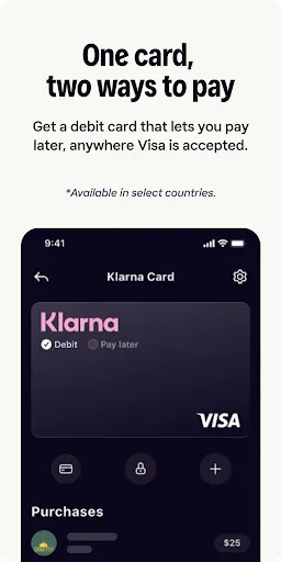 Klarna: Smarter everyday money screenshot