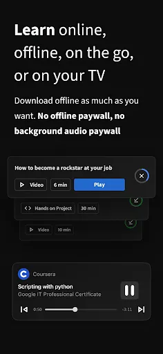 Coursera: Grow your career screenshot