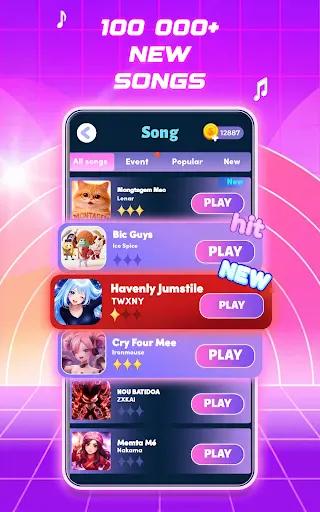 Music Hop: Bouncing Ball Game screenshot