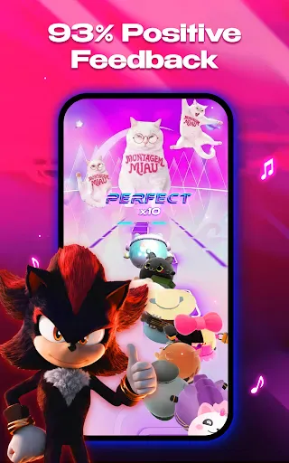 Music Hop: Bouncing Ball Game screenshot