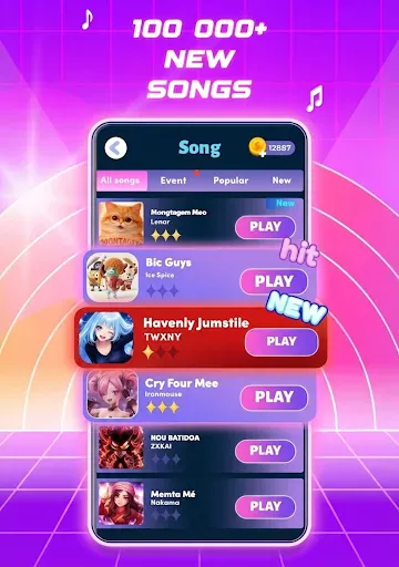 Music Hop: Bouncing Ball Game screenshot