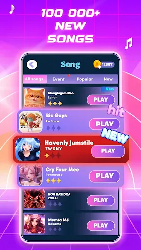 Music Hop: Bouncing Ball Game screenshot