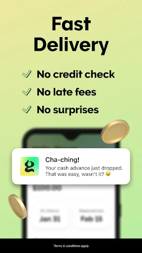 Grant Cash Advance screenshot