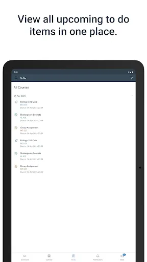 Canvas By Instructure screenshot
