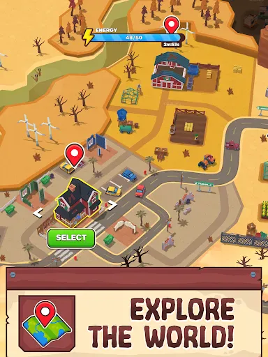 Wasteland Life: Survival Idle screenshot