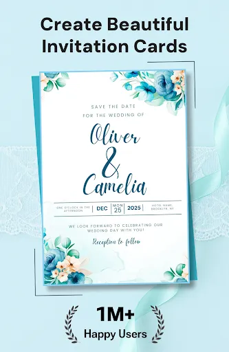 Invitation Maker & RSVP Cards screenshot