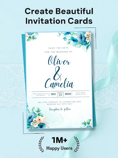 Invitation Maker & RSVP Cards screenshot