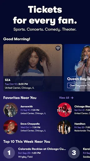 Vivid Seats | Event Tickets screenshot