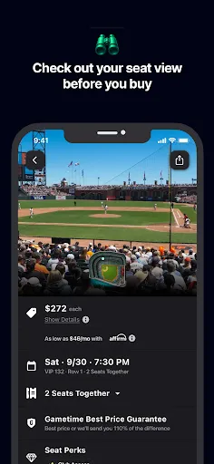 Gametime - Last Minute Tickets screenshot
