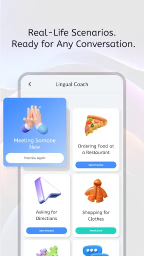 Lingual Coach: Learn with AI screenshot